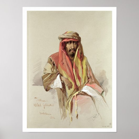 Poster Trehem - de Babylonia, 1854 (Devant)