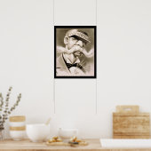 Poster  treingeleider (Keuken)