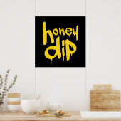 Poster trempe au miel (Cuisine)