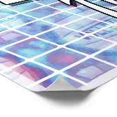 Poster Trend Setter Blue Volleyball (Coin)