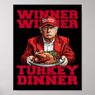 Poster Trending Humour Trump Gagnant Turquie Dinnerth