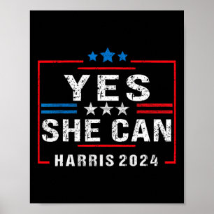 Poster Trending Kamala Oui Elle Peut