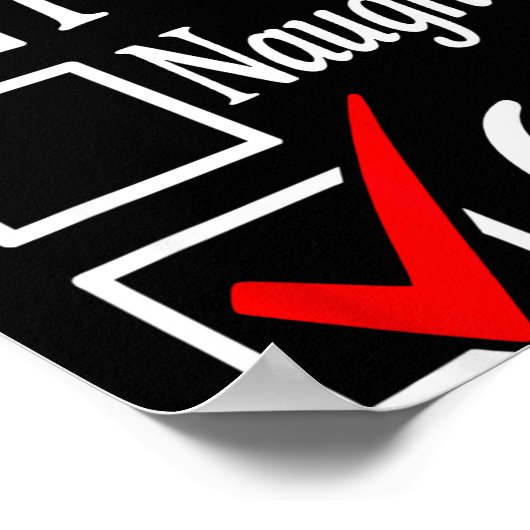 Poster Trendy 6-7 Meme Nice Naughty 67 Christmas Funny Gr (Coin)