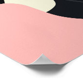 Poster Trendy pattern with toucan and abstract tropical f (Coin)