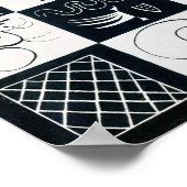 Poster Trente, Abrégation Biomorphique - Kandinsky (Coin)