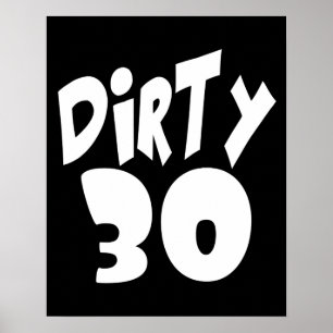 Poster Trente de sale