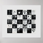 Poster Trente par Wassily Kandinsky (Devant)