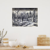 Poster Trentin à Campholz Woods (Cuisine)