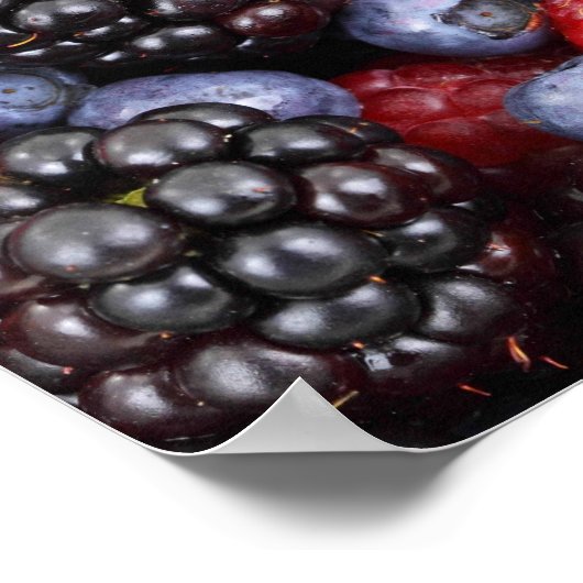 Poster Très Berry (Coin)