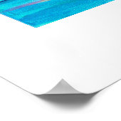 Poster Tres Flamingos (Hoek)