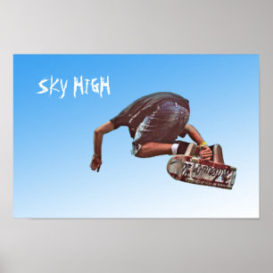 POSTER TRÈS HAUT DANS LE CIEL