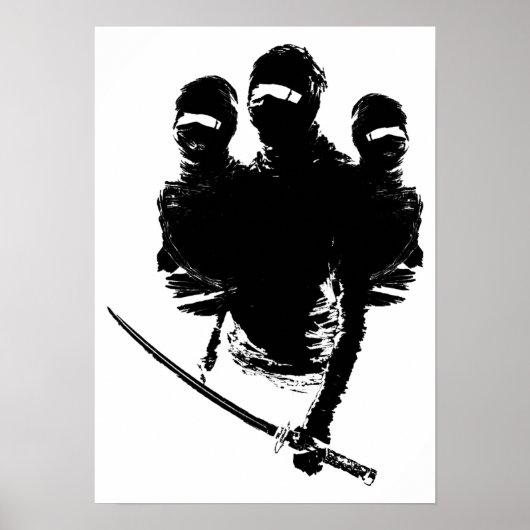 Poster tres ninjas. (Devant)
