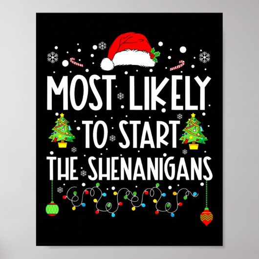 Poster Très Probable De Commencer Shenanigans Famille De (Devant)