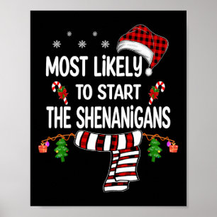 Poster Très Probable De Démarrer La Famille Shenanigans A