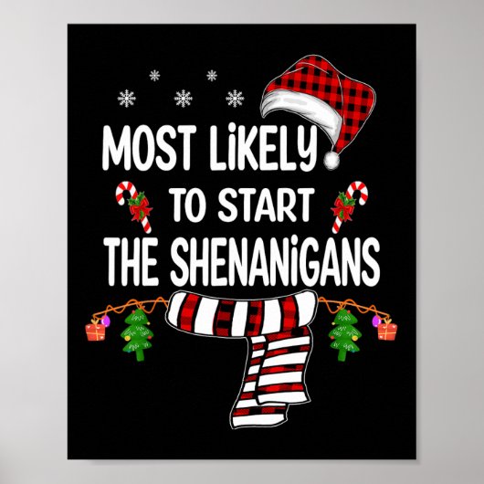 Poster Très Probable De Démarrer La Famille Shenanigans A (Devant)
