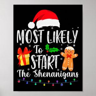 Poster Très Probable De Démarrer La Famille Shenanigans A