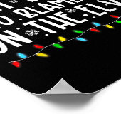 Poster Très Probable De Le Blâmer Sur Les Elfes Fun Noël (Coin)