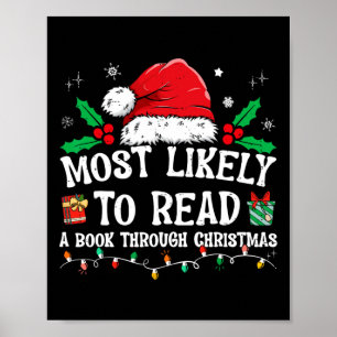 Poster Très Probable De Lire Un Livre Correspondant À La