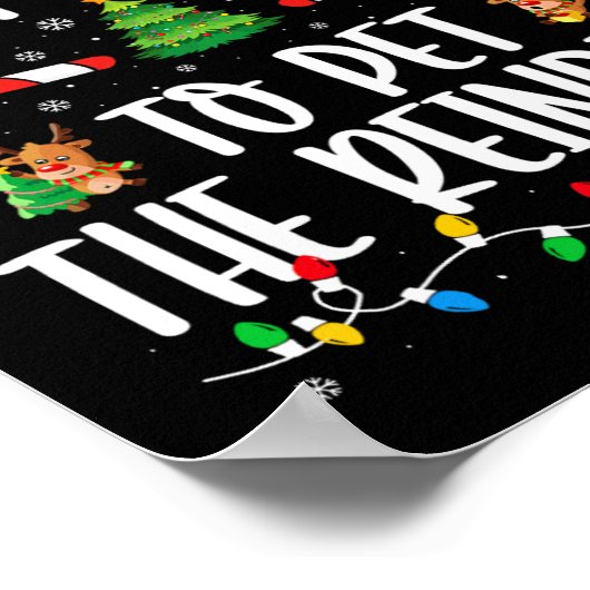 Poster Très Probable De Pet La Famille De Noël Reindeer M (Coin)