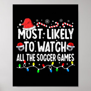 Poster Très Probable De Regarder Tous Les Jeux De Footbal