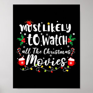 Poster Très Probable De Voir Tous Les Films De Noël Fami