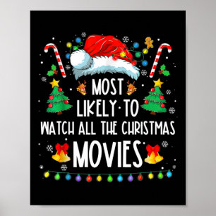 Poster Très Probable De Voir Tous Les Films De Noël Fami