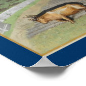 Poster Très Riches Heures - Mars (Coin)