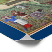 Poster Très Riches Heures - Septembre (Coin)