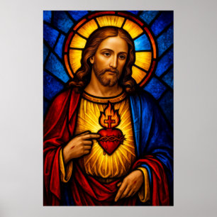 Poster Très Saint-Cœur de Jésus