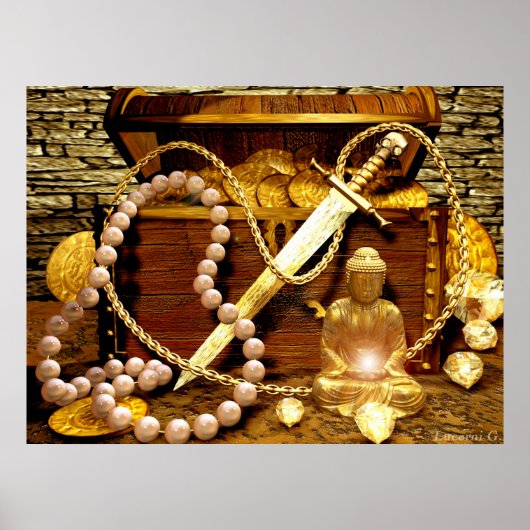 Poster Trésor des pirates (Devant)