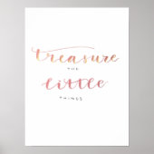 Poster Trésor les petites choses (Devant)