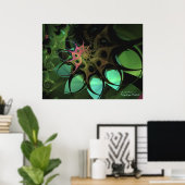 Poster Trésor Sunken Art Fine Fractal (Bureau à domicile)