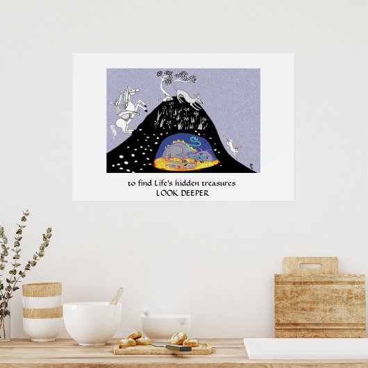 Poster Trésors cachés (Cuisine)