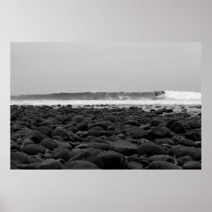 POSTER TRESTLES, SAN ONOFRE STATE BEACH, CA, USA
