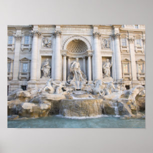 Poster Trevi Fountain