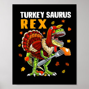 Poster TRex Dinosaur Turquie Saurus Plaisanterie drôle Th