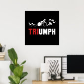 Poster Tri Triomphe (Bureau à domicile)
