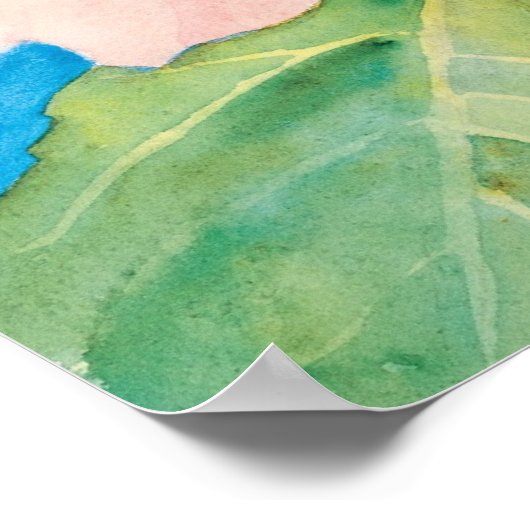 Poster Triade Hibiscus (Coin)