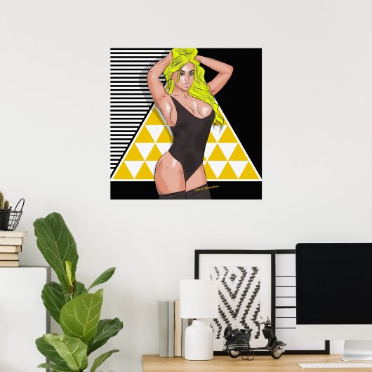 Poster Triangle (Bureau à domicile)