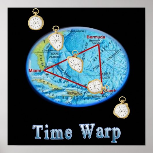 Poster Triangle des Bermudes (Devant)