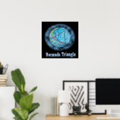 Poster Triangle des Bermudes (Bureau à domicile)