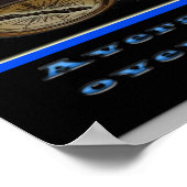 Poster triangle des Bermudes (Coin)