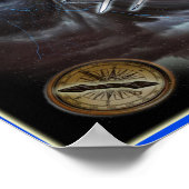 Poster triangle des Bermudes (Coin)