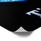 Poster Triangle des Bermudes (Coin)