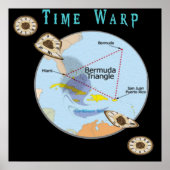 Poster Triangle des Bermudes (Devant)