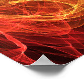 Poster Triangle d'incendie (Coin)