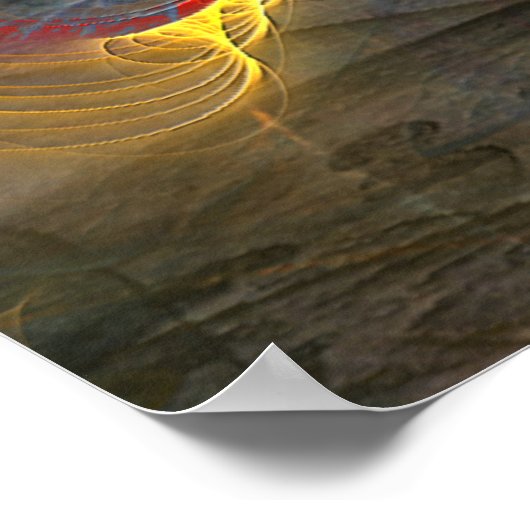 Poster Triangle éternel (Coin)