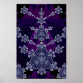 Poster : Triangle Fractal : Plan de la géométrie (Devant)