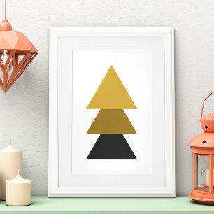 Poster Triangle géométrique