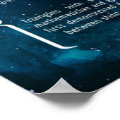 Poster Triangle Kepler (Coin)